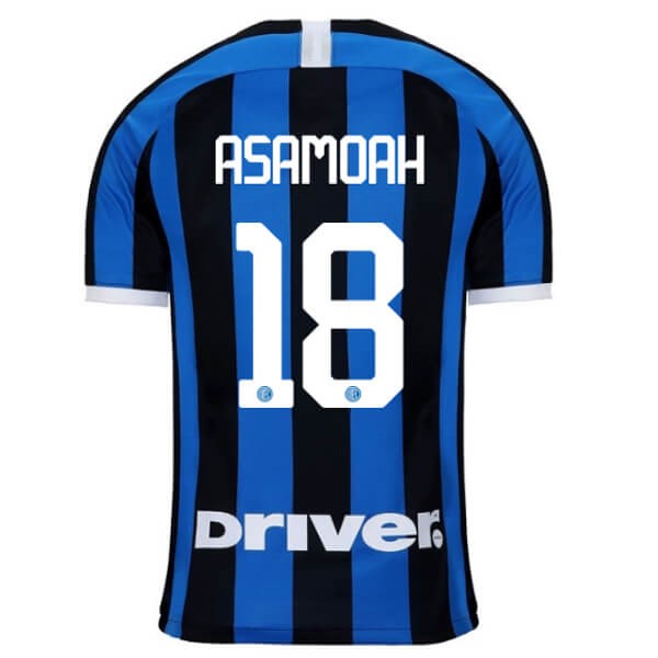 Trikot Inter Milan NO.18 Asamoah Heim 2019-20 Blau Fussballtrikots Günstig